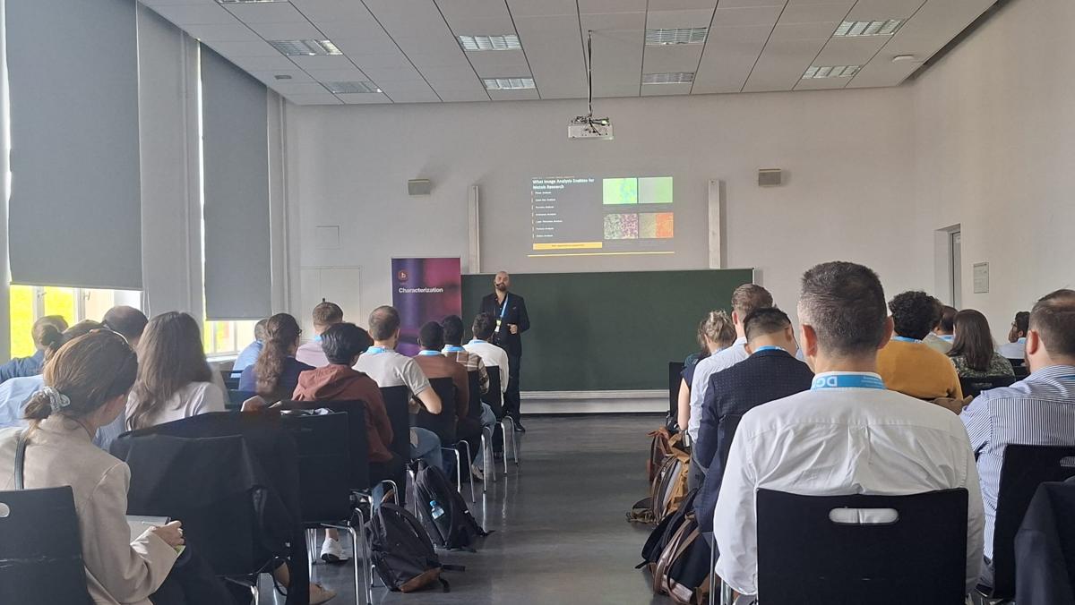 The lecture room in Darmstadt